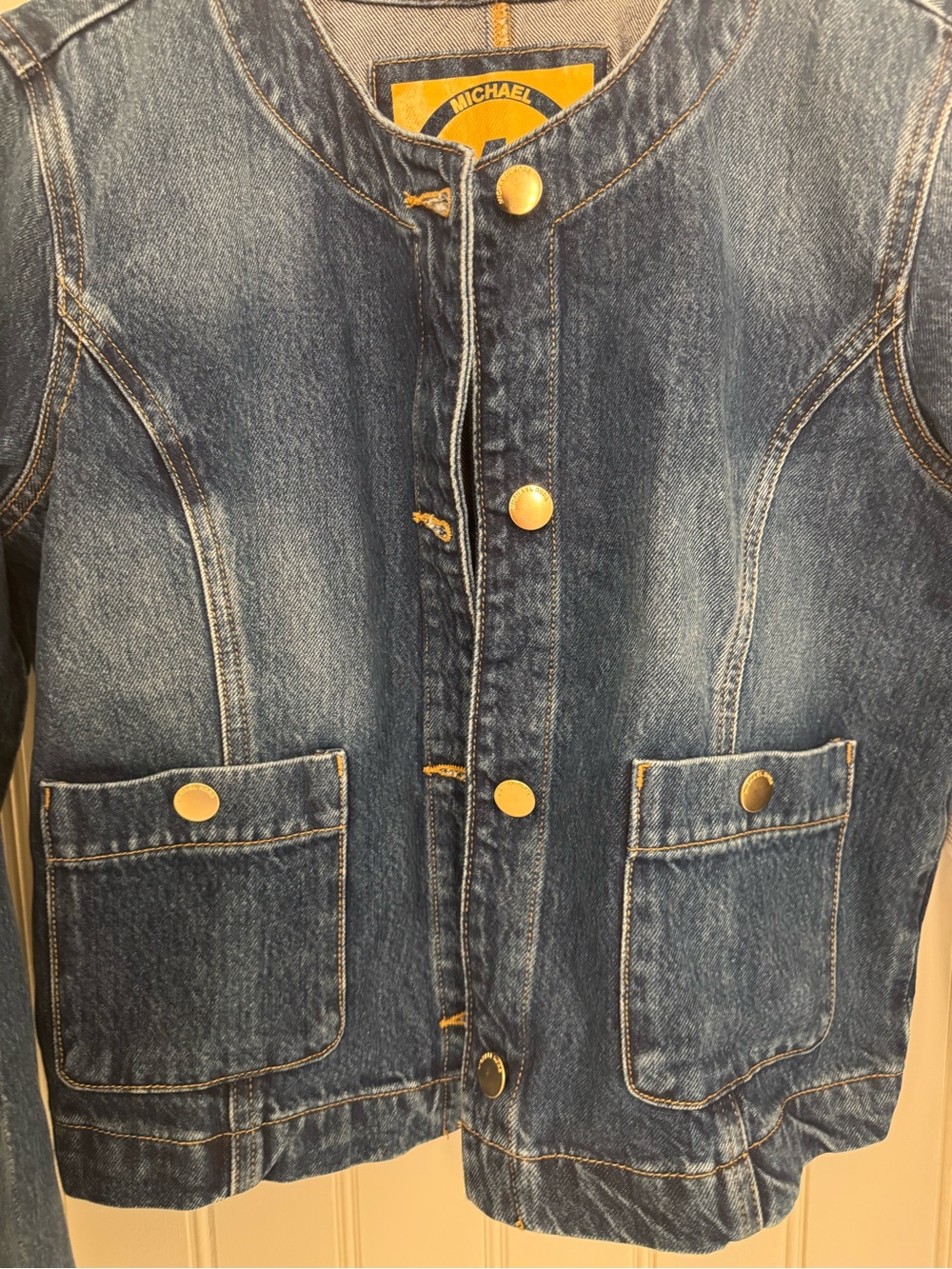 Michael Kors Denim Jacket – NWT – Size Medium - Picture 3 of 9